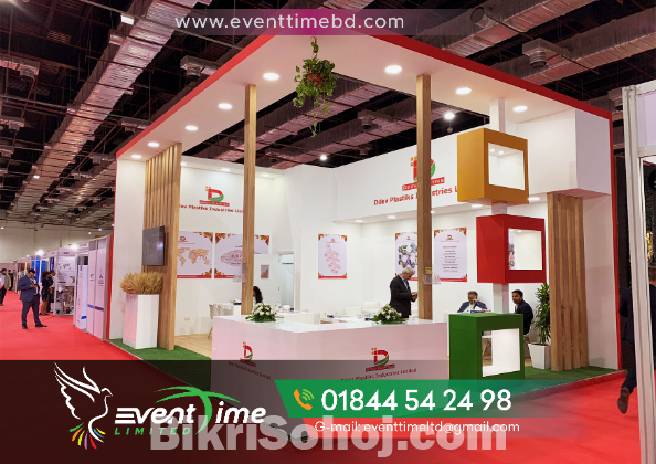 Exhibition stall design. Trade show booth design